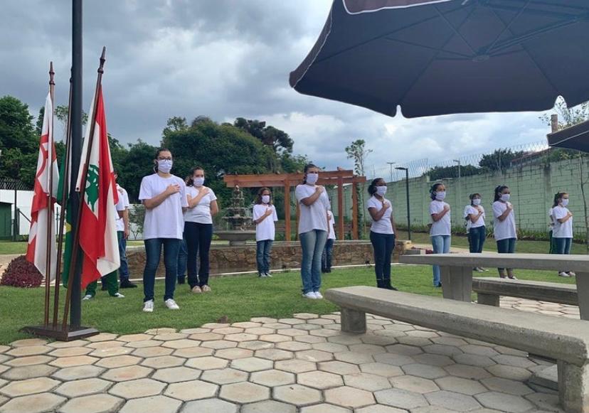 Inauguração da praça Beirute